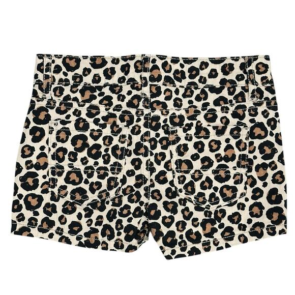 EPIC THREADS Girls Denim Leopard Print Shorts 7 NWOT - Picture 4 of 4